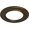 Ekena Millwork Holmdel Ceiling Medallion (Fits Canopies up to 12 7/8"), 20 7/8"OD x 12 7/8"ID x 1"P, Brass CM20HOBRS - alternate 3